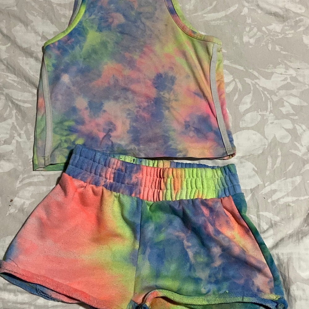 Matching tank and short set